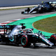 Lewis Hamilton leads Mercedes teammate Valtteri Bottas at the 2019 Spanish Grand Prix.